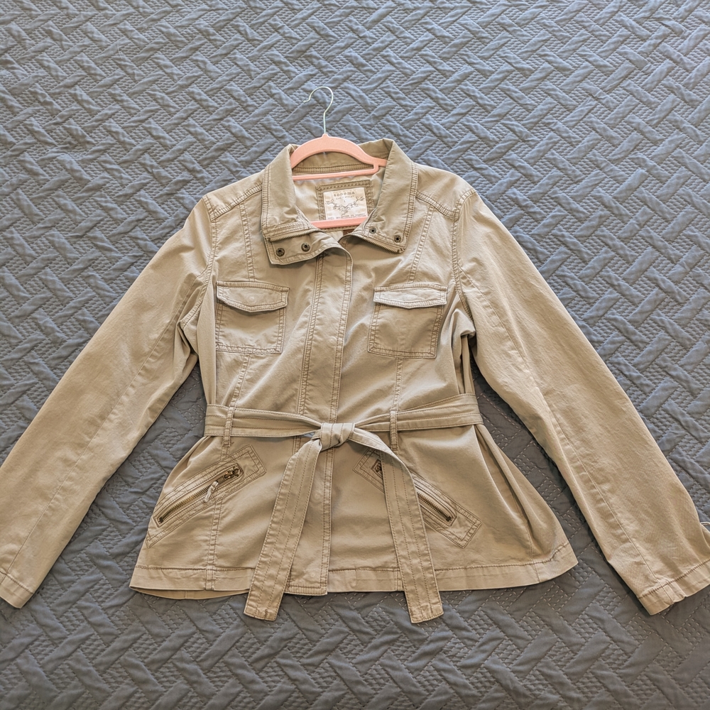 Sonoma Women's Utility Jacket in Tan